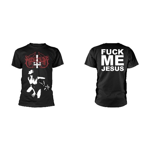 Marduk Fuck Me Jesus Black T Shirt Black Metal Season Of Mist