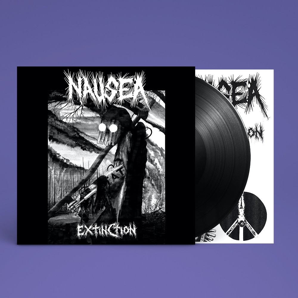 Nausea Extinction Lp Gatefold Hardcore Punk Season Of Mist