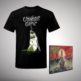 Cannabis Corpse - Tube of the Resinated [bundle] - CD DIGIPAK + T-shirt bundle (Men)