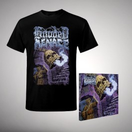 Hooded Menace - The Tritonus Bell - CD DIGIPAK + T-shirt bundle (Men)