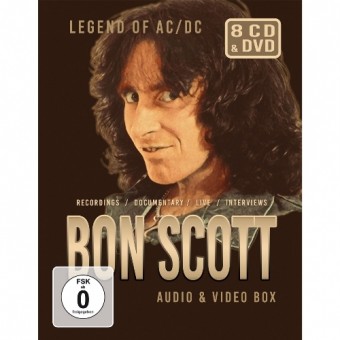 AC/DC - Bon Scott Audio & Video Box - 8CD+DVD DIGISLEEVE
