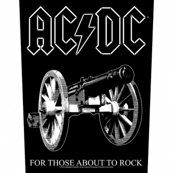 AC/DC - For Those About To Rock - BACKPATCH (Men)