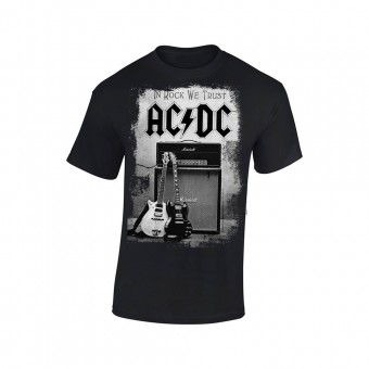 AC/DC - In Rock We Trust - T-shirt (Men)