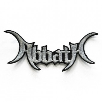 Abbath - Logo Silver - EMBROIDERED PATCH