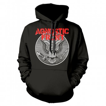 Agnostic Front - Against All Eagle - Hooded Sweat Shirt (Men)