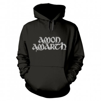 Amon Amarth - Grey Skull - Hooded Sweat Shirt (Men)