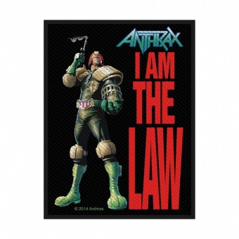 Anthrax - I Am The Law - Patch