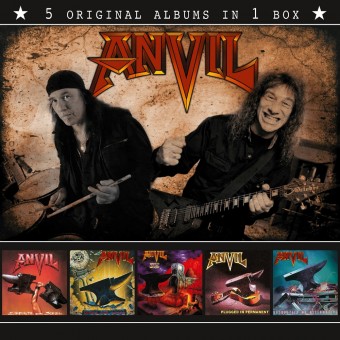 Anvil - 5 Original Albums In 1 Box - 5CD BOX