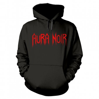 Aura Noir - Logo - Hooded Sweat Shirt (Men)