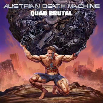 Austrian Death Machine - Quad Brutal - CD DIGISLEEVE