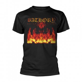 Bathory - Destroyer Of Worlds - T-shirt (Men)