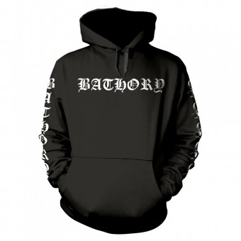 Bathory - Logo - Hooded Sweat Shirt (Men)