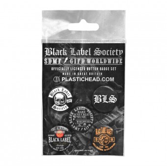 Black Label Society - Black Label Society - BUTTON BADGE SET