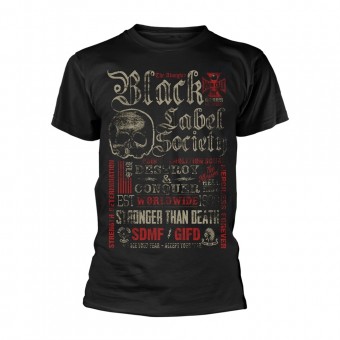 Black Label Society - Destroy & Conquer - T-shirt (Men)
