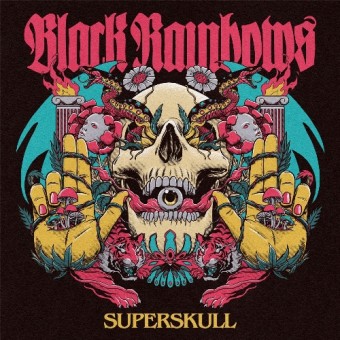 Black Rainbows - Superskull - DOUBLE LP GATEFOLD COLOURED