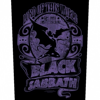Black Sabbath - Lord Of This World - BACKPATCH