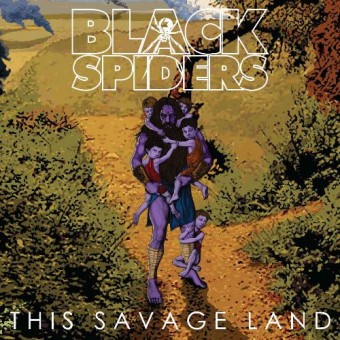 Black Spiders - This Savage Land - LP PICTURE