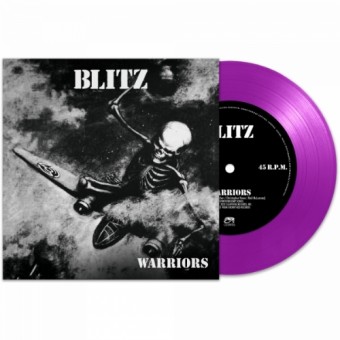 Blitz - Warriors - 7" vinyl coloured