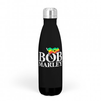 Bob Marley - Flag - Water Bottle