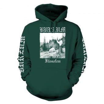 Burzum - Filosofem 2 (green) - Hooded Sweat Shirt (Men)