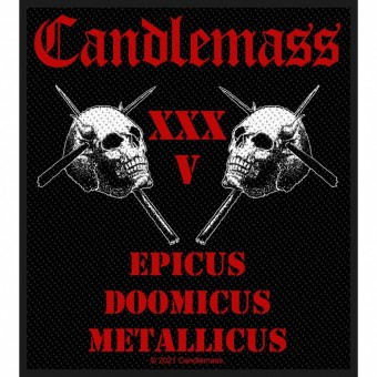 Candlemass - Epicus 35th Anniversary - Patch