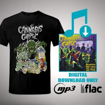 Cannabis Corpse - Beneath Grow Lights Thou Shalt Rise [bundle] - Digital + T-shirt bundle (Men)