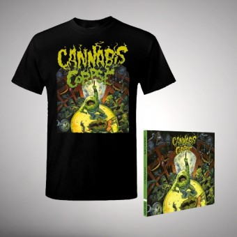 Cannabis Corpse - The Weeding [bundle] - CD DIGIPAK + T-shirt bundle (Men)