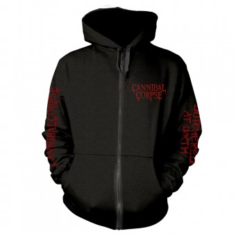 Cannibal Corpse - Butchered At Birth - Hooded Sweat Shirt Zip (Men)