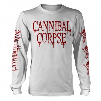 Cannibal Corpse - Butchered At Birth (White) - Long Sleeve (Men)
