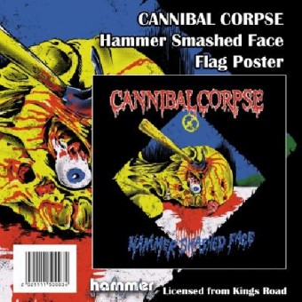 Cannibal Corpse - Hammer Smashed Face - FLAG