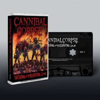 Cannibal Corpse - Torturing And Eviscerating Live - CASSETTE