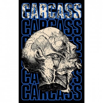 Carcass - Necro Head - FLAG