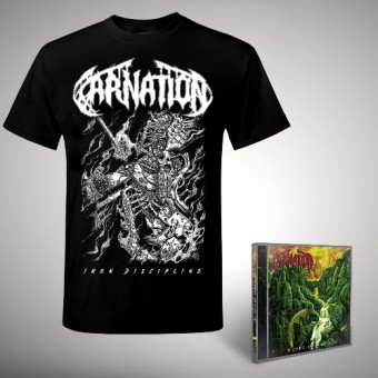 Carnation - Where Death Lies - CD + T-shirt bundle (Men)