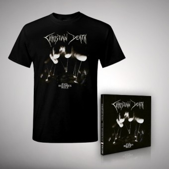 Christian Death - Evil Becomes Rule [bundle] - CD DIGIPAK + T-shirt bundle (Men)