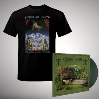 Christian Death - The Wind Kissed Pictures 2021 [bundle] - LP gatefold coloured + T-shirt bundle (Men)