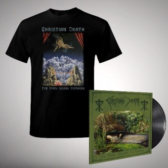 Christian Death - The Wind Kissed Pictures 2021 [bundle] - LP gatefold + T-shirt bundle (Men)