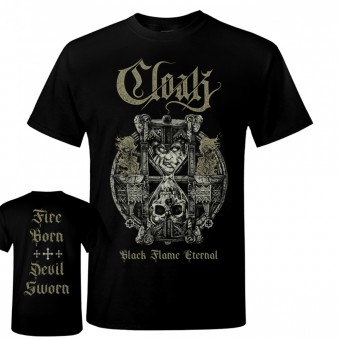 Cloak - Black Flame Eternal - T-shirt (Men)