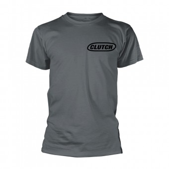 Clutch - Classic Logo (black/grey) - T-shirt (Men)
