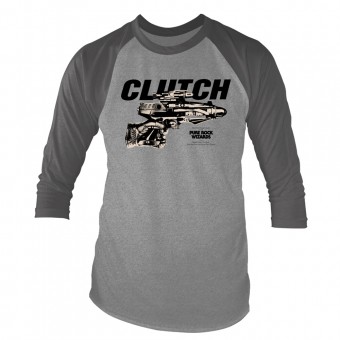 Clutch - Pure Rock Wizards - Baseball Shirt 3/4 Sleeve (Men)