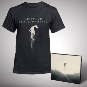 Crippled Black Phoenix - Bundle 1 - CD DIGIPAK + T-shirt bundle (Men)