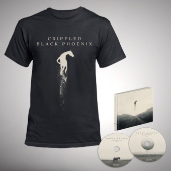 Crippled Black Phoenix - Bundle 3 - 2CD DIGIBOOK + T-shirt bundle (Men)