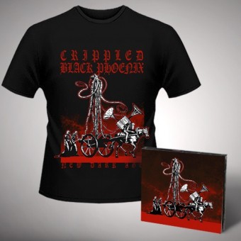 Crippled Black Phoenix - New Dark Age - CD DIGIPAK + T-shirt bundle (Men)