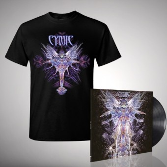 Cynic - Traced in Air Remixed - LP gatefold + T-shirt bundle (Men)