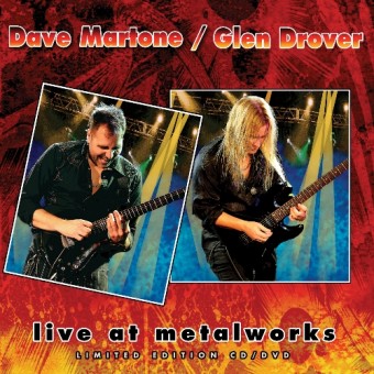 Dave Martone / Glen Drover - Live At Metalworks - CD + DVD Digipak