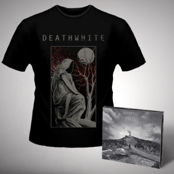 Deathwhite - For A Black Tomorrow - CD DIGIPAK + T-shirt bundle (Men)