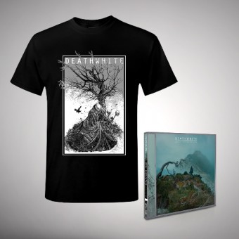 Deathwhite - Grey Everlasting [bundle] - CD + T-shirt bundle (Men)