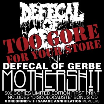 Defecal Of Gerbe - Mothershit - 2CD DIGIPAK