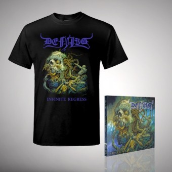 Defiled - Infinite Regress - CD DIGIPAK + T-shirt bundle (Men)