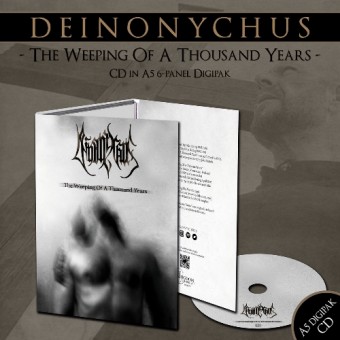 Deinonychus - The Weeping Of A Thousand Years - CD DIGIPAK A5