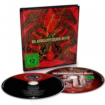 Die Apokalyptischen Reiter - Der Rote Reiter - CD + DVD digibook